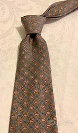 Cravatta Hermes in pura seta