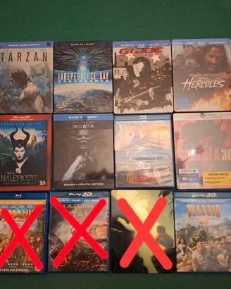 Blu-ray 3D in perfette condizioni 