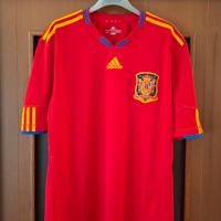 Maglia calcio Spagna mondiali 2010 tg. XL