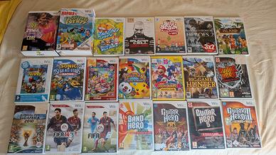Lotto 21 Giochi Nintendo Wii (Singoli o Blocco)