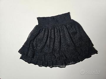 Gonna bambina nera Ovs 10/11 anni