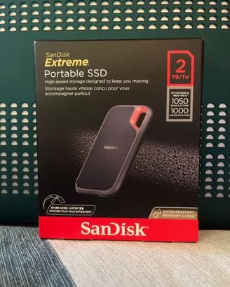 Sandisk Extreme Portable SSD 2tb