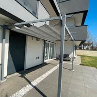 Gazego pergola 3x4mt in alluminio grigio