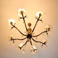Lampadario ottone