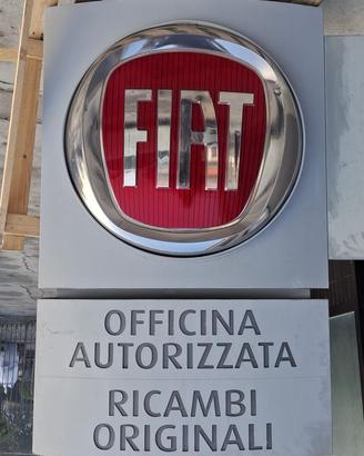 Insegna luminosa Fiat originale (135x170 cm)