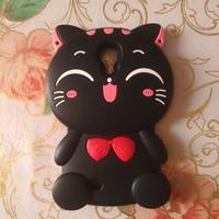 Cover Samsung Galaxy S4 gatto nero nuova