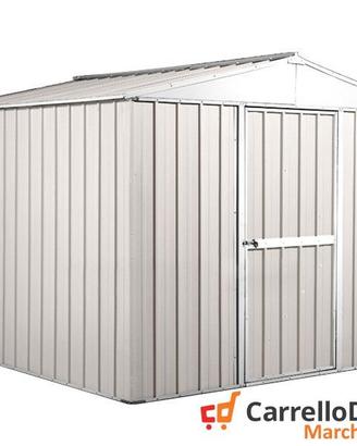 Box porta attrezzi in lamiera 276x260 bianco