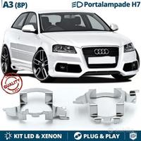 ADATTATORI KIT LED H7 per AUDI A3 8P Portalampada