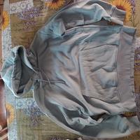 Felpa con Cappuccio Zara Grigia – Taglia M Unisex