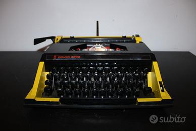 Macchina da scrivere Rover 3000 Funzionante Made i