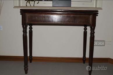 Tavolo da poker vintage