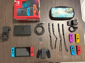 Nintendo Switch Rosso Neon/Blu [ed. 2024]