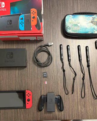 Nintendo Switch Rosso Neon/Blu [ed. 2024]