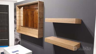 Bagno in laminato rovere antico