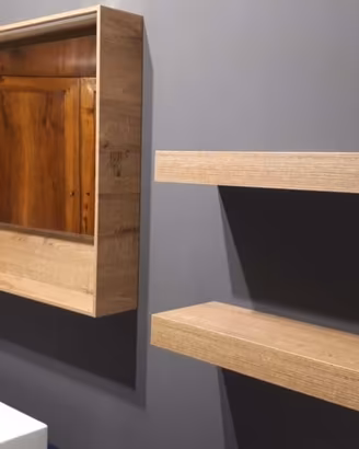 Bagno in laminato rovere antico