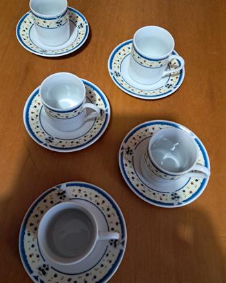 5 tazzine caffè 