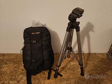 zaino kef concept tracolla fotografico treppiede 