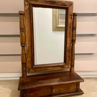 Specchio da toilette antico in legno - primi ‘900