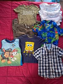 Abbigliamento primavera/estate bimbo 3 anni