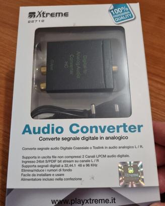 Audio Converter convertitore digitale analogico