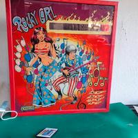 FLIPPER VETRO TESTA ROCK GIRL VINTAGE QUADRO POP
