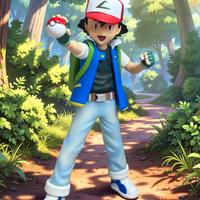 Action figure Ash Ketchum
