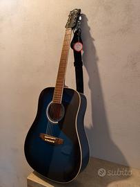 chitarra acustica Eko Ranger 6 blu