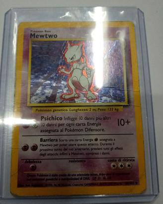 Carta Pokemon cirolata Mewtwo