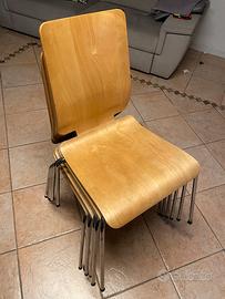 Sedie IKEA in legno