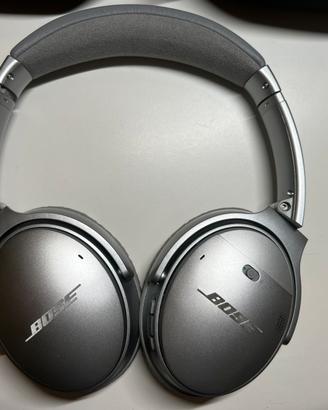 Bose QuietComfort 35 Cuffie Wireless, Argento