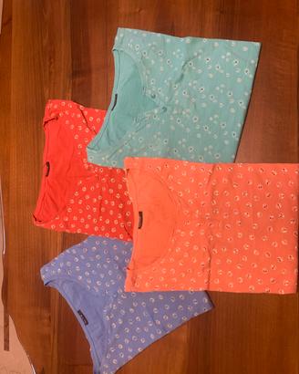 Set 4 t-shirt donna Laura Torelli taglia XL