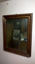 Specchiera con cornice anticata