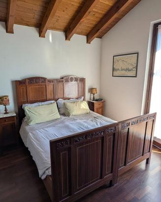 Struttura letto antiquariato