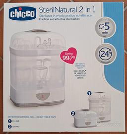 Sterinatural 2 in 1 Sterilizzatore Chicco
