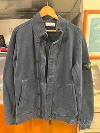 Stone island XL giacca Felpa cotone blu scuro