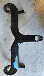 Manubrio integrato carbonio 