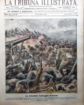 La Tribuna Illustrata 22 Aprile 1917 WW1