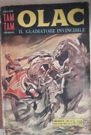 fumetto Olac il gladiatore
