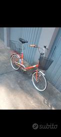 bici tipo Graziella pieghevole raggio 20 