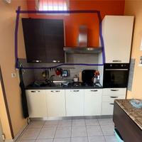 Mobile pensile cucina e cappa