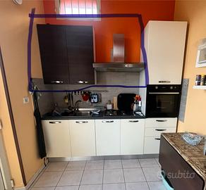 Mobile pensile cucina e cappa