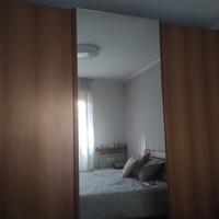 Armadio 3 ante scorrevoli in legno massello