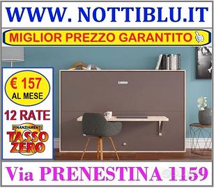 Letto a Scomparsa 1p&1/2 _12 rate TASSO ZERO