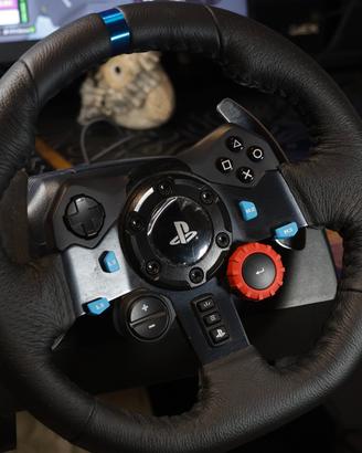 Logitech g29 + pedaliera + cambio 6 rapporti