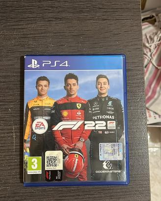 F1 2022 e FIFA 22 PS4