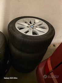 Cerchi lega bmw serie 1 con gomme invernali Kumbo 