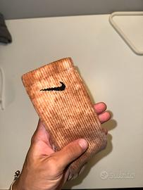 Calzini Nike Marroni Tie-Dye