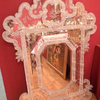 Museale specchiera stile murano