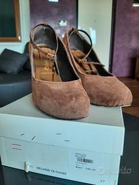 Scarpe donna camoscio 