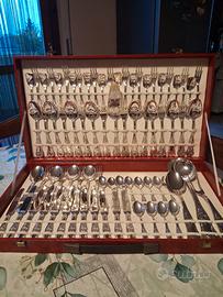 Servizio Posate 75pz made italy - Argentatura 1000